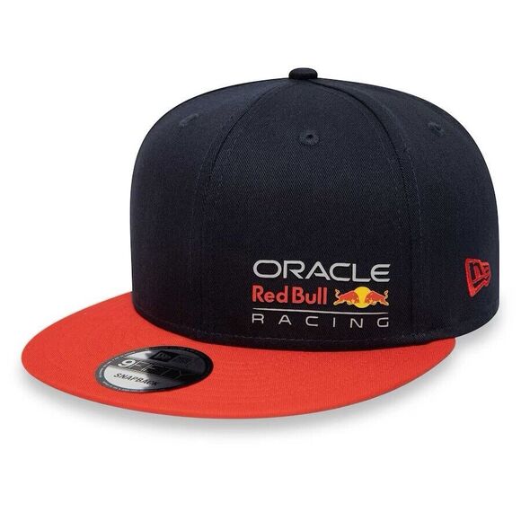 New Era 9FIFTY Red Bull Racing F1 Essential Navy Flat Cap M/L - Picture 1 of 3